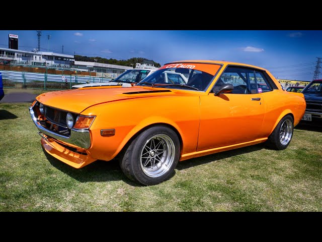 TOYOTA Celica 1600GTV オレンジセリカ Sound & Run - YouTube