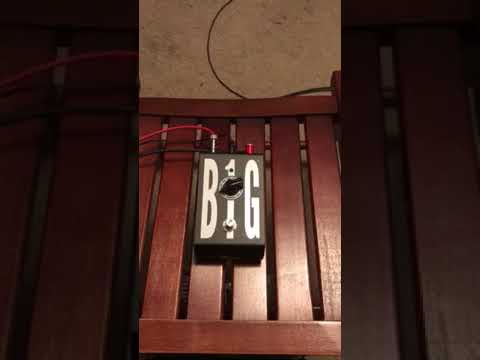 Shin-ei B1G 1 Preamp Gain Booster - Cleaner Tone - YouTube