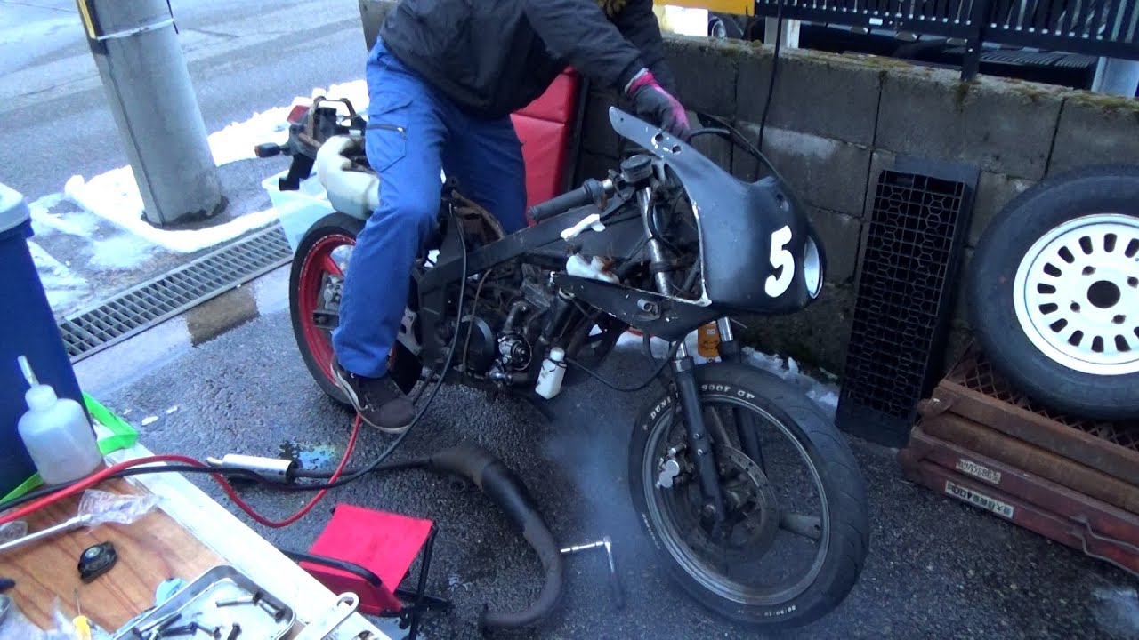 エンジン始動】TZR50エンジンを組み上げる！Restore the YAMAHA TZR