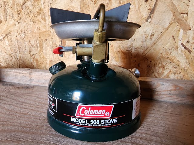 Coleman 508 Single Burner Stove. Lets take a look and get it