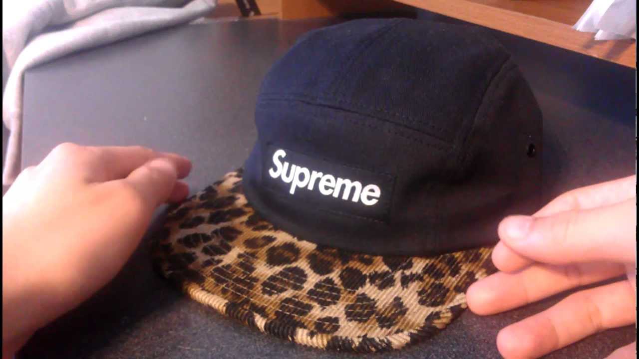 Supreme Leopard Safari Black Camp Cap Review Fall Winter 2011
