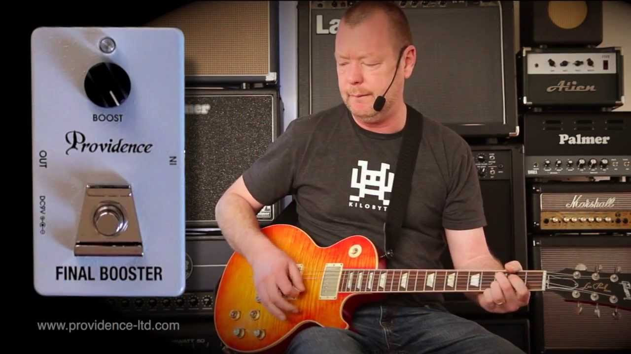 日本語字幕）PROVIDENCE FINAL BOOSTER FBT-1 Demo by Lance Keltner