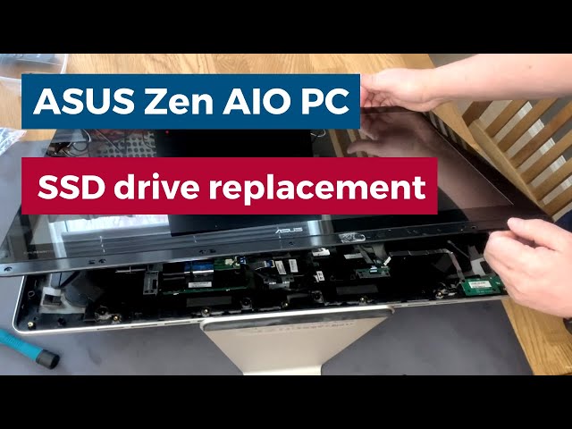 ASUS Zen AIO PC SSD drive replacement - Z240ic-H110 - YouTube