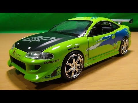 ジェイダトイズ 1/24 ワイルドスピード ブライアン 三菱 エクリプス