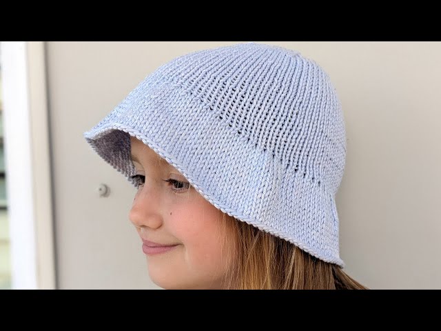 Knit Summer Bucket Hat - YouTube