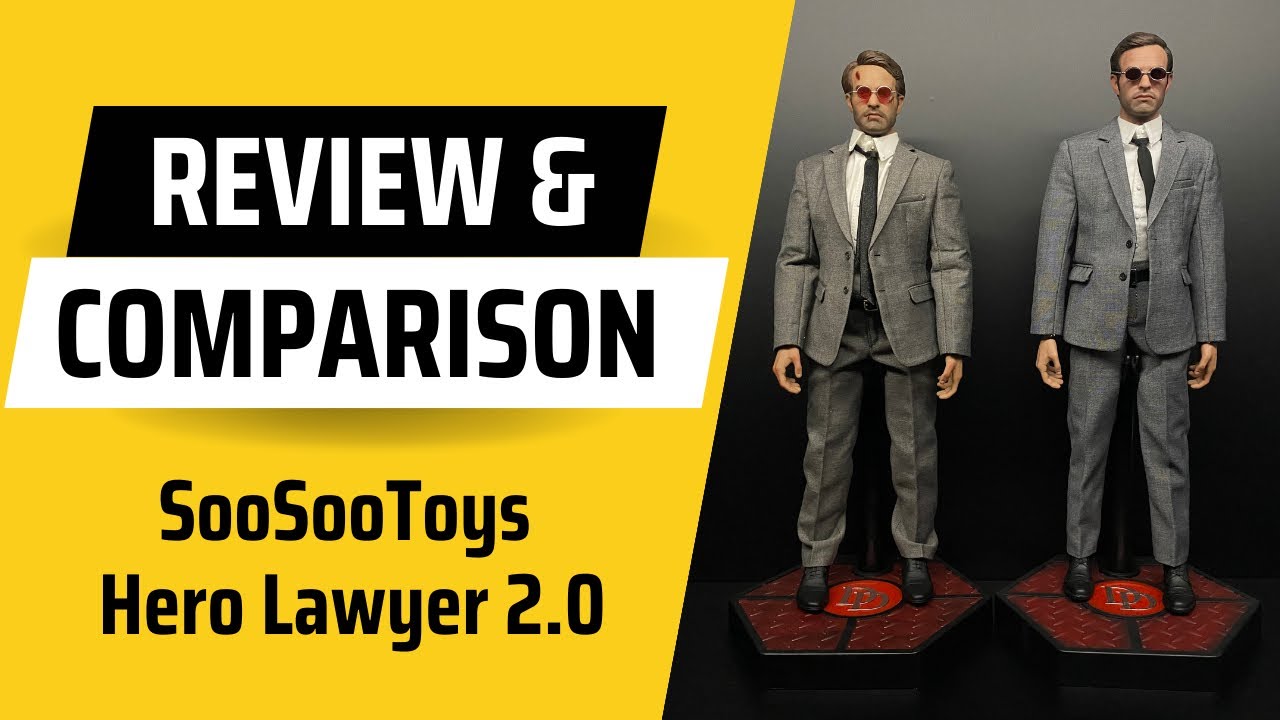 SooSooToys Hero Lawyer 2.0 Figure Review and Comparison | Matt