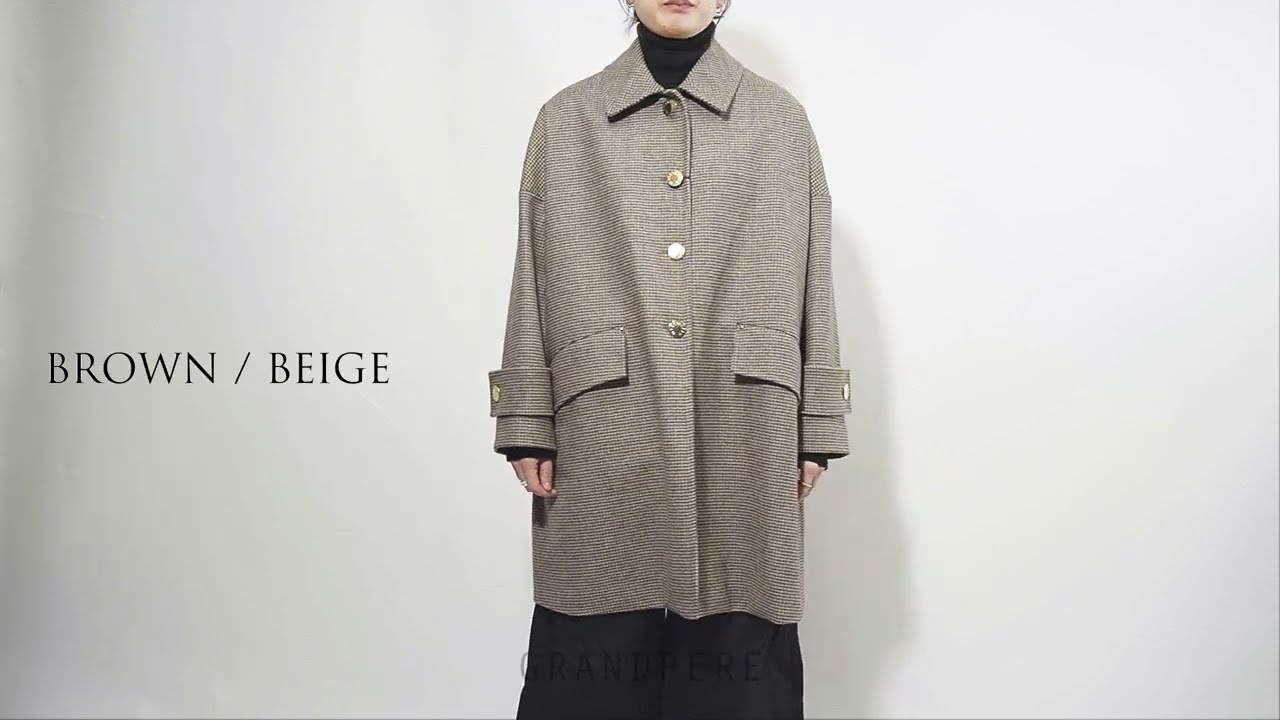 マッキントッシュ MACKINTOSH コート HUMBIE METAL BUTTON レディース