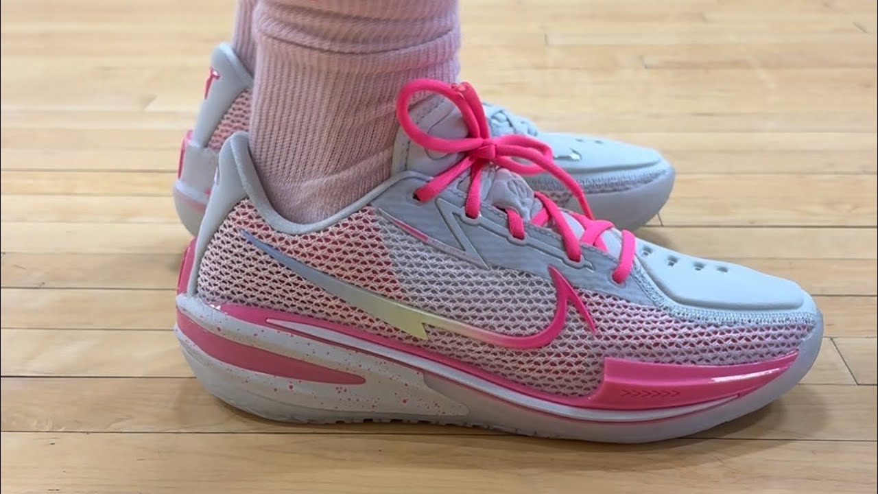 NIKE GT CUT 1 THINK PINK SNEAKER REVIEW - YouTube