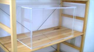 けんどん式アクリルケース セミオーダー | アクリ屋ドットコム