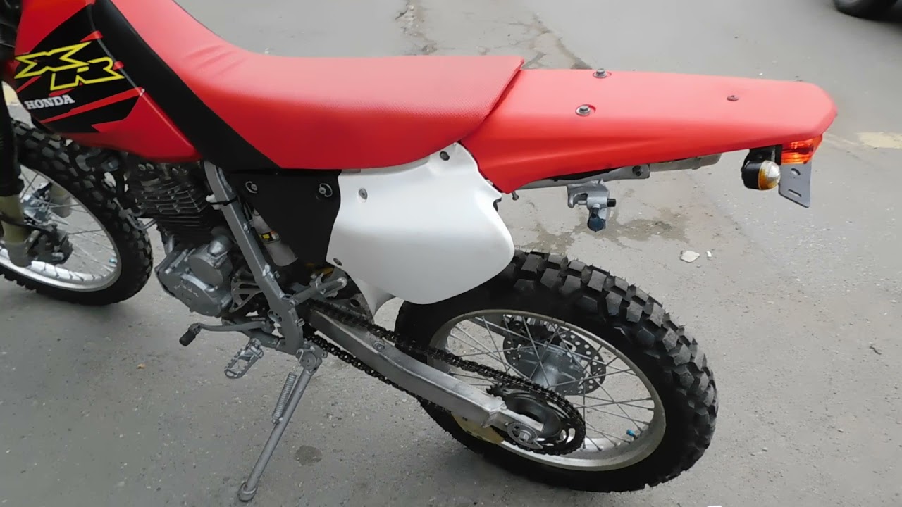 Honda XR250 MD30 1501571 - YouTube