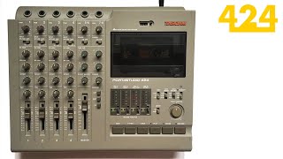 TASCAM 424: TESTING OUT A TASCAM PORTASTUDIO 424 | 424recording