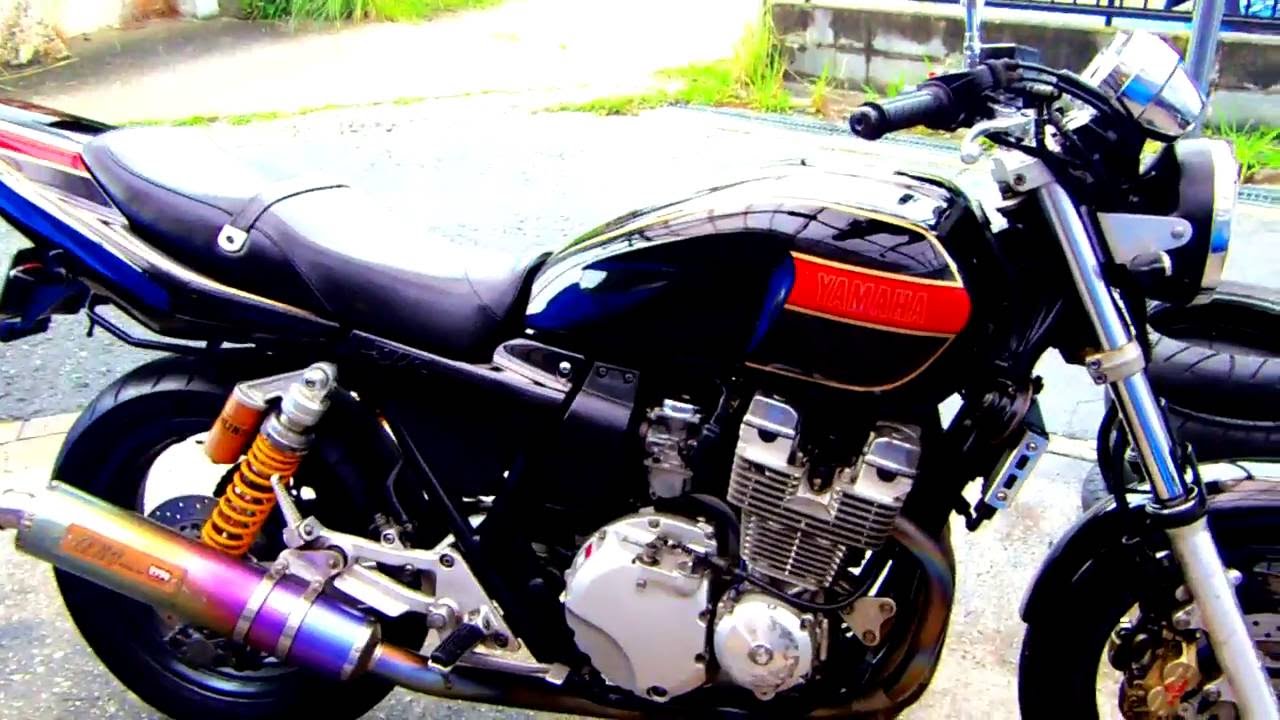 ☆XJR400R☆RZカラーNEWペイント☆モリワキチタン☆車検28/11☆ - YouTube