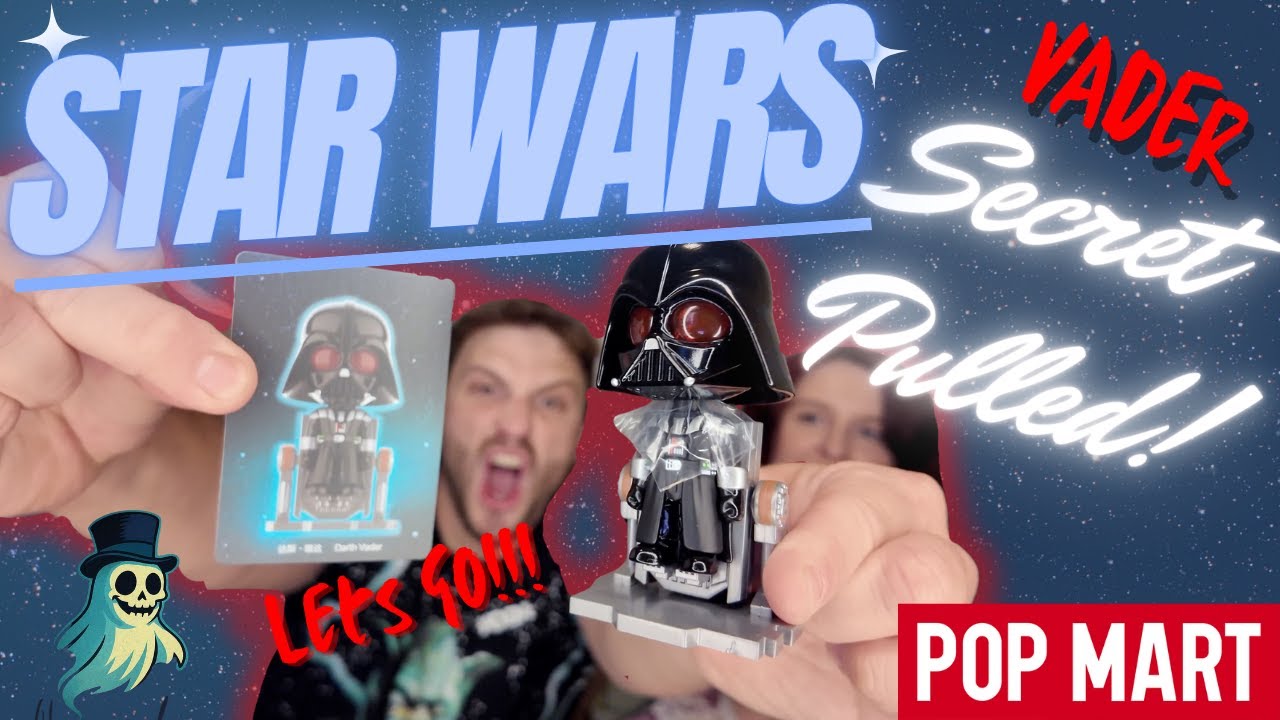 WE PULLED IT! Secret Darth Vader – Pop Mart Star Wars Full Case