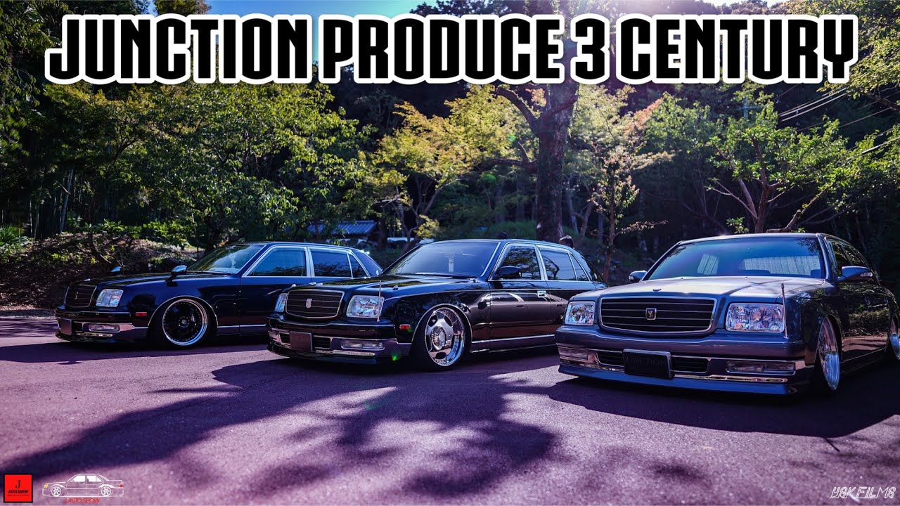 JUNCTION PRODUCE 3 x CENTURY VIPCAR - ジャンクションプロデュース