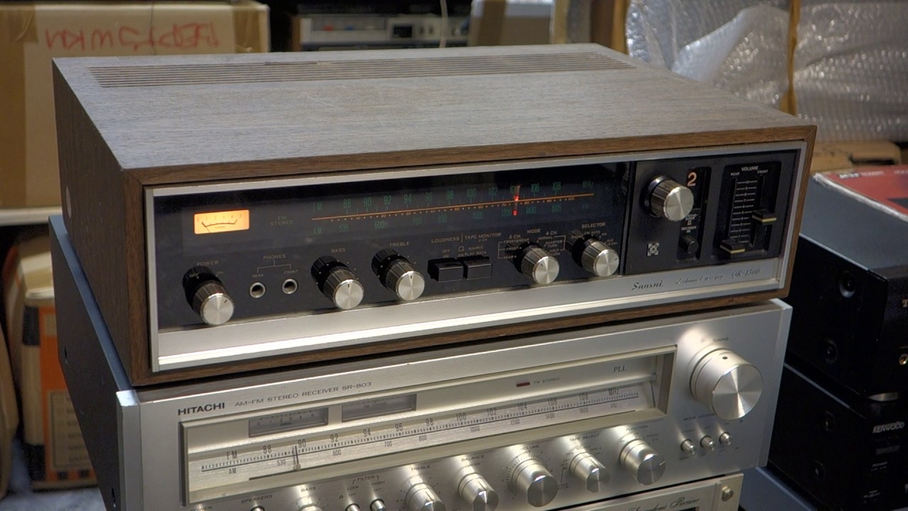 Sansui QR 1500 - YouTube