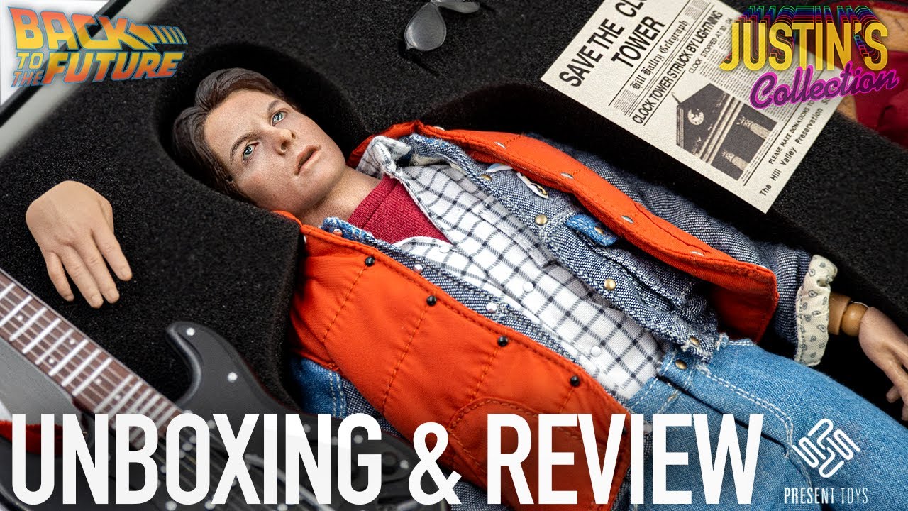 marty Mcfly present toys 1/6 through the boy..back to the