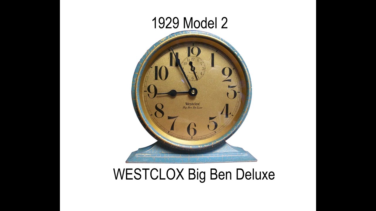 Westclox America 1929年~目覚まし時計 Westclox America 1929年