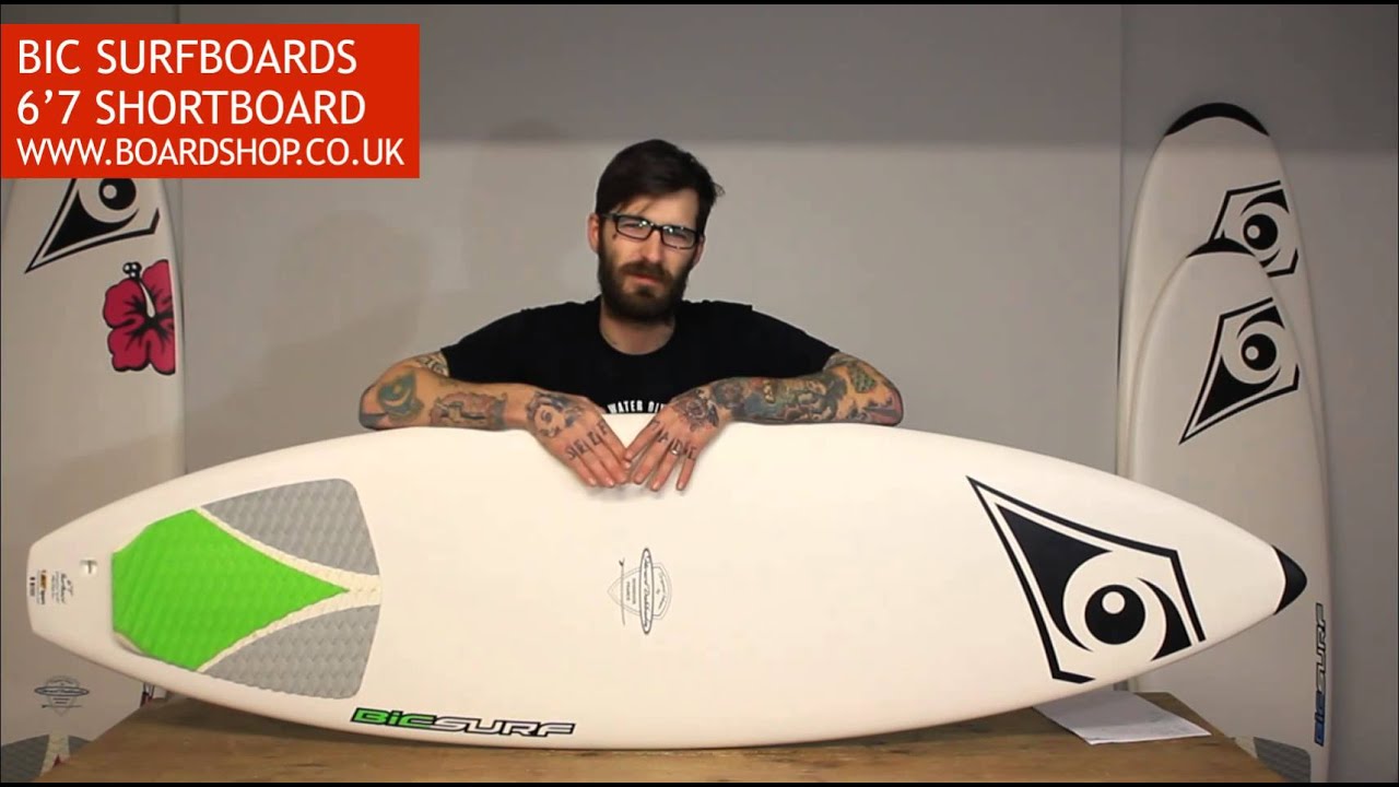 Bic 6'7 Surfboard Review - YouTube