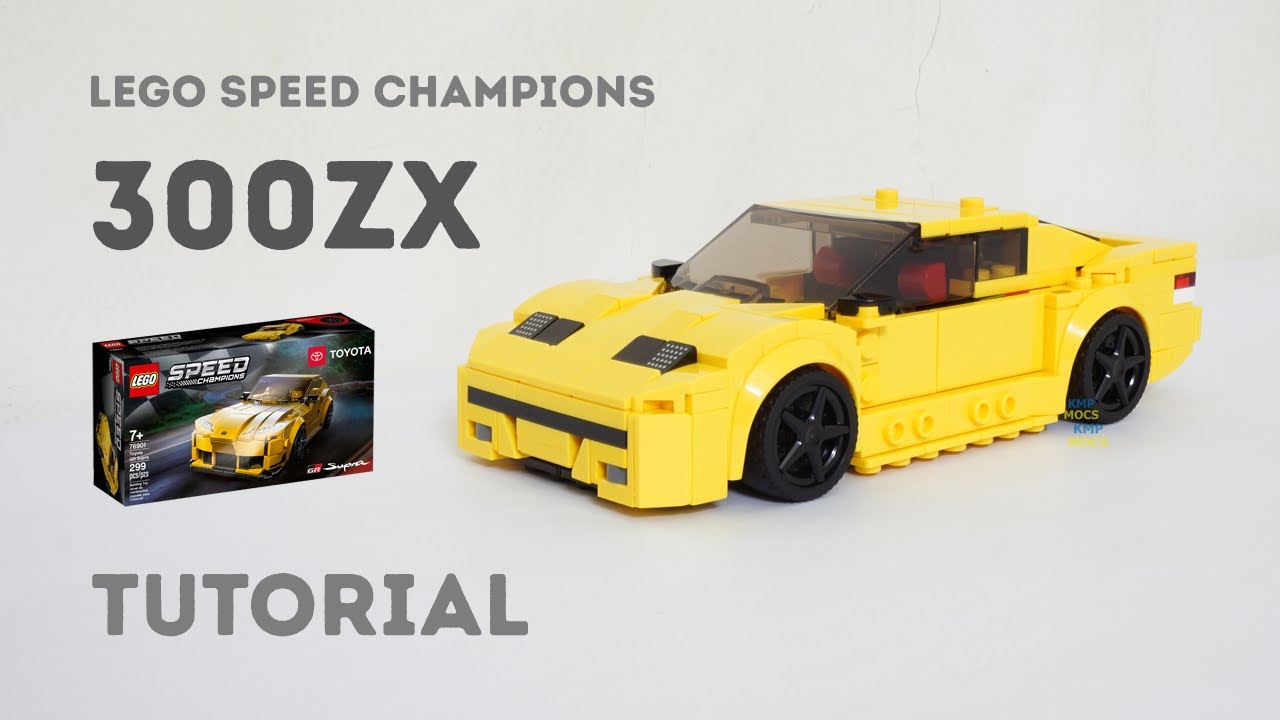 Tutorial - Nissan 300ZX Z32 | Lego Speed Champions 76901 Supra