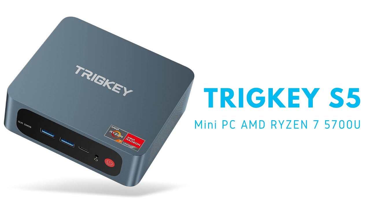 TRIGKEY S5 - Best AMD Ryzen 7 Mini PC? - YouTube
