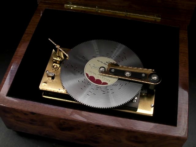 リュージュ Reuge ディスクオルゴール - YouTube