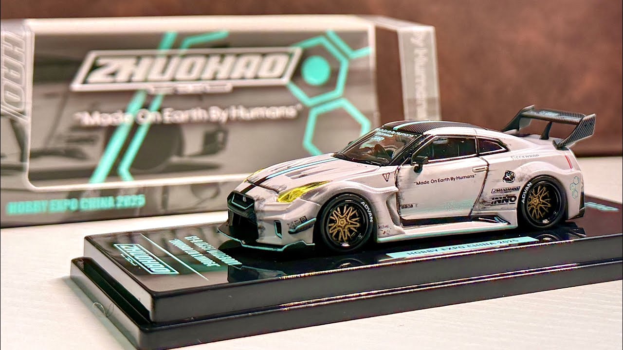 INNO 64 Models. Nissan GTR R35 Zhuohao. Special Model of China