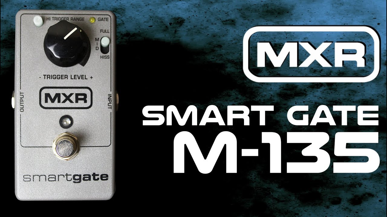 MXR M135 Smart Gate Pedal Demo - YouTube
