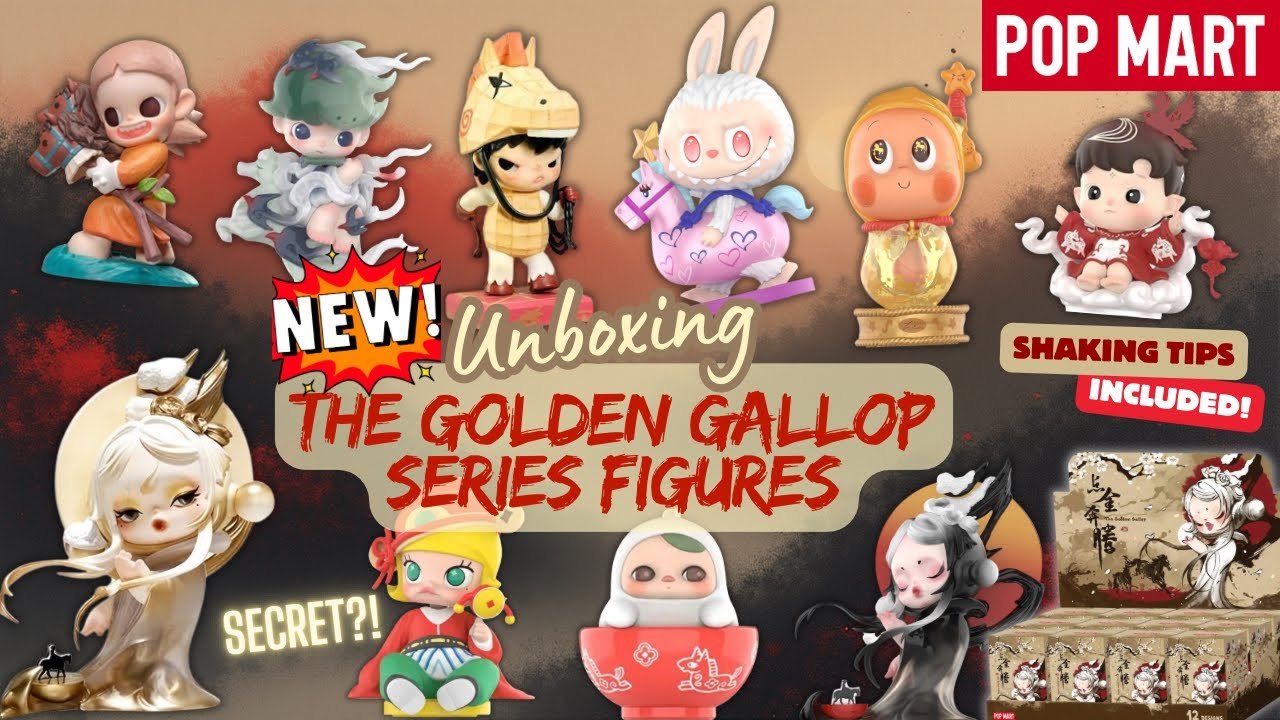 ULTRA SECRET?! 🌟 The Golden Gallop Series Figures with Shaking