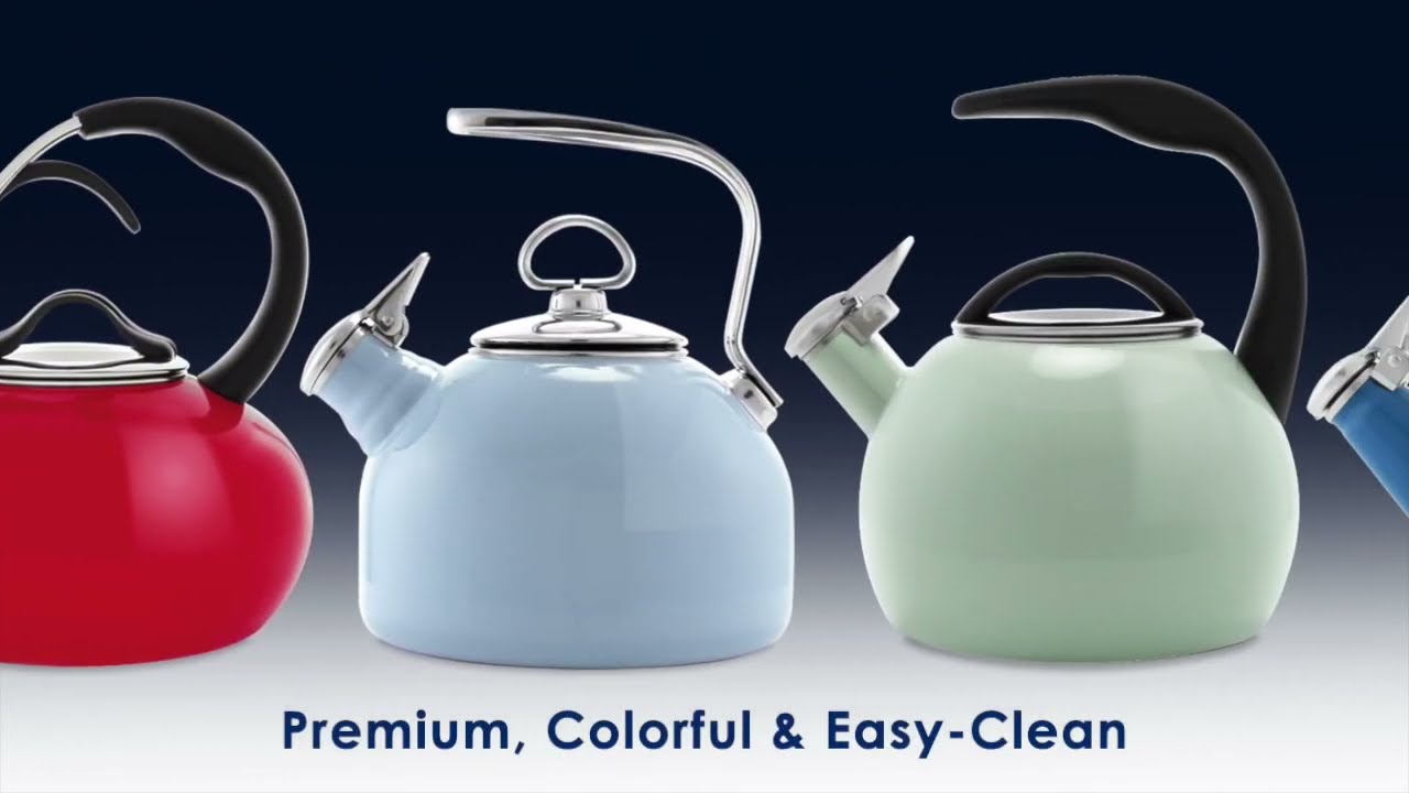 Enamel-on-Steel Sven Teakettle (1.4 Qt) – Chantal