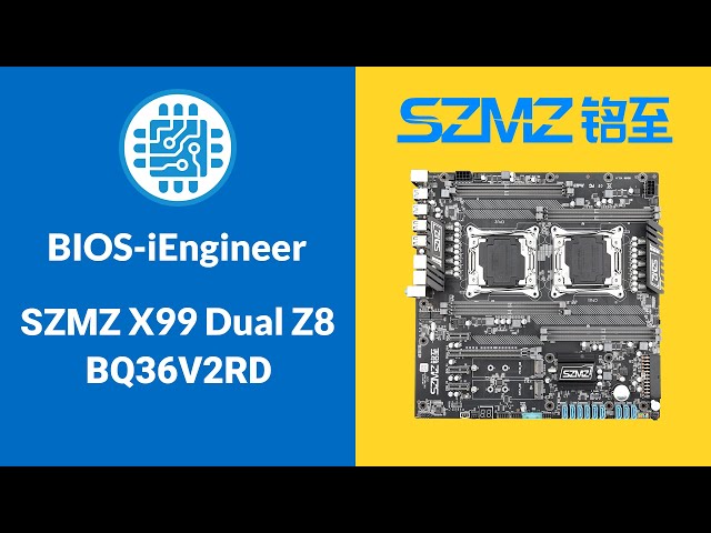 SZMZ X99 Dual Z8 - Custom BIOS from iEngineer - YouTube