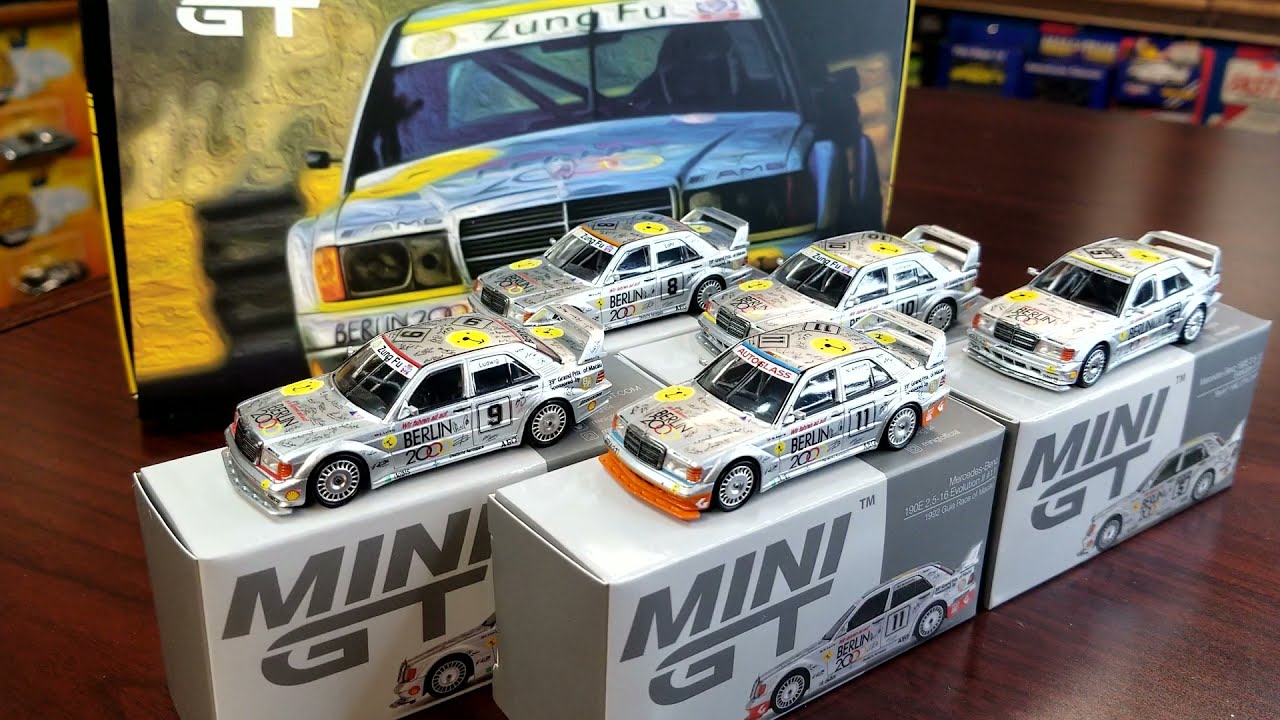Unboxing: MiniGT - Berlin 2000 4 Car Box Set - YouTube