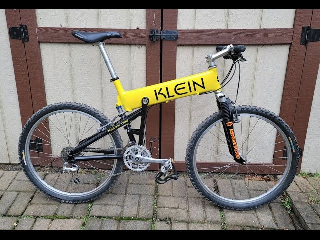 Bike Check - 1995 Klein Mantra Comp Vintage Mountain Bike - YouTube
