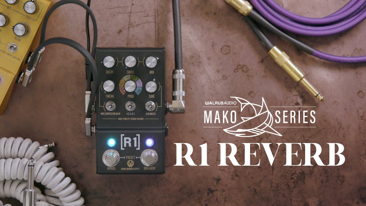 MAKO Series: R1 High-Fidelity Stereo Reverb