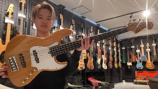 Did you know that Fender Japan made a Jazz Bass with five tuning
