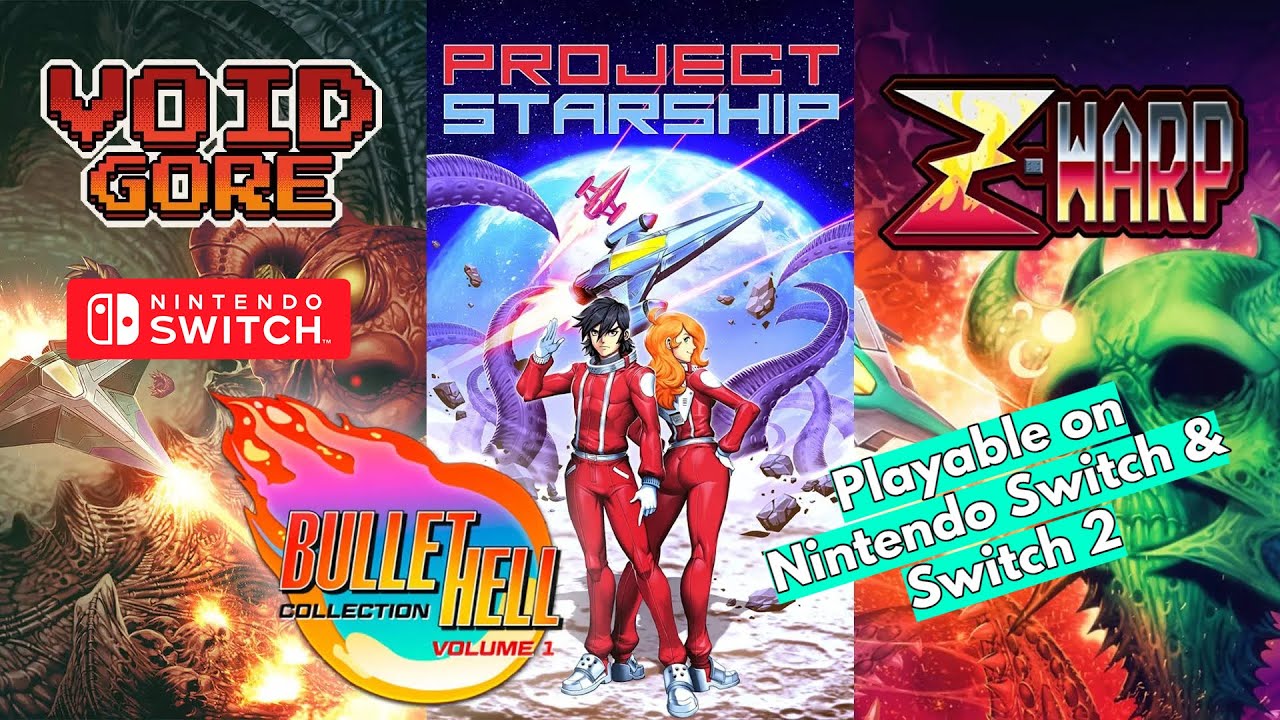 Bullet Hell Collection: Volume 1 Gameplay Nintendo Switch - YouTube