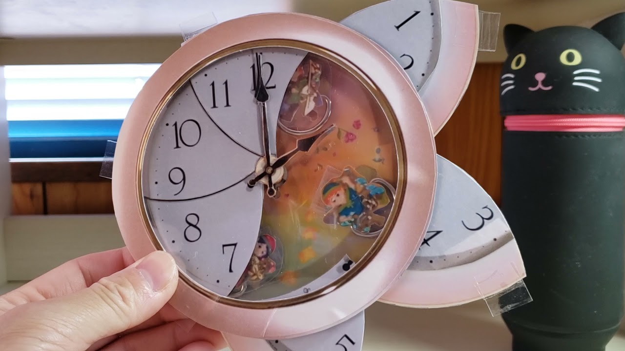 自作おもちゃ からくり時計 その19【RHYTHM スモールワールド