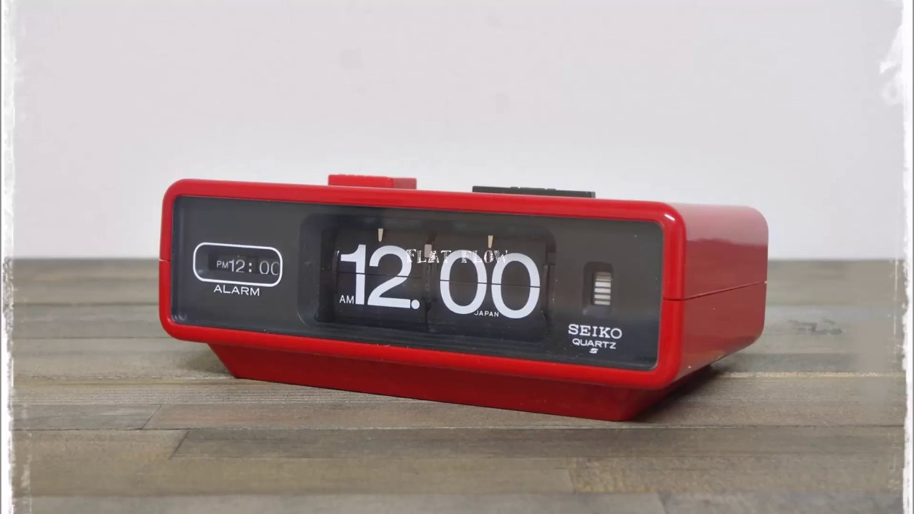 Vintage Flip Clock】1970's SEIKO QN 407R (パタパタ時計） - YouTube