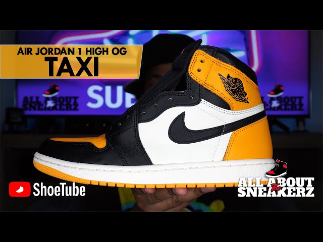 AIR JORDAN 1 HIGH OG 'TAXI' UNBOXING & REVIEW!! - YouTube