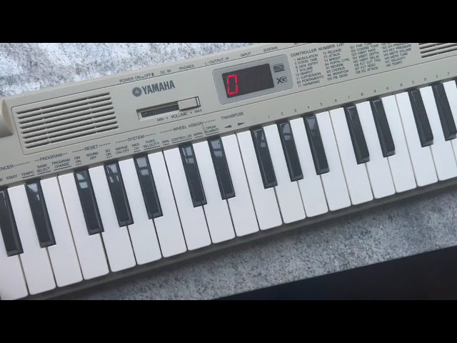 Yamaha CBX K1XG - great rompler! - YouTube