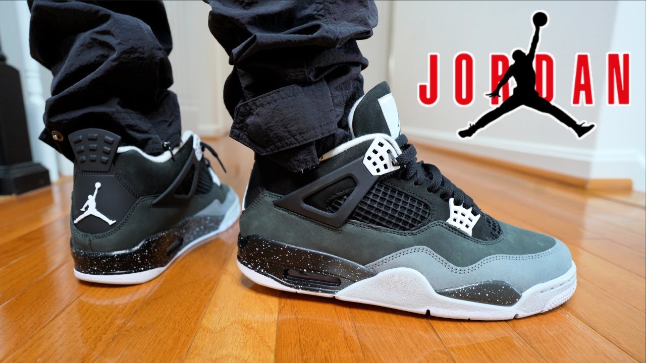 BEST AJ4 of 2024 ??? JORDAN 4 FEAR REVIEW & ON FEET - YouTube