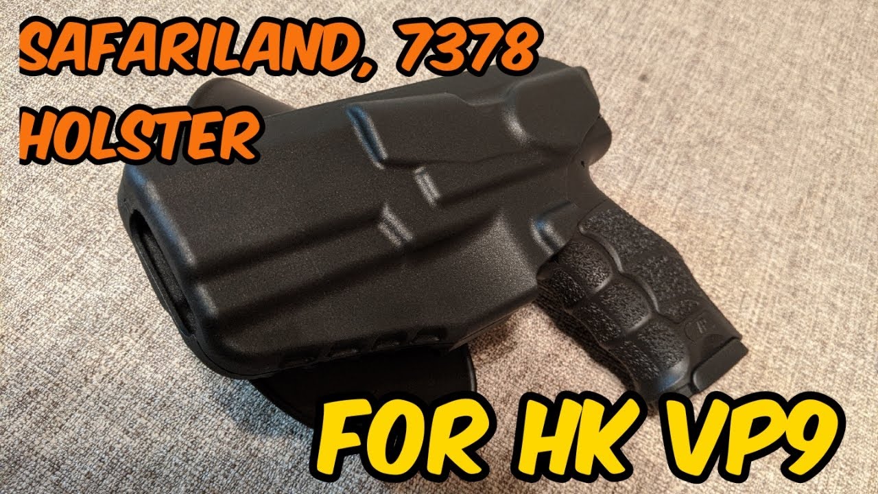Safariland 7378 7TS ALS holster for the HK VP9 - YouTube