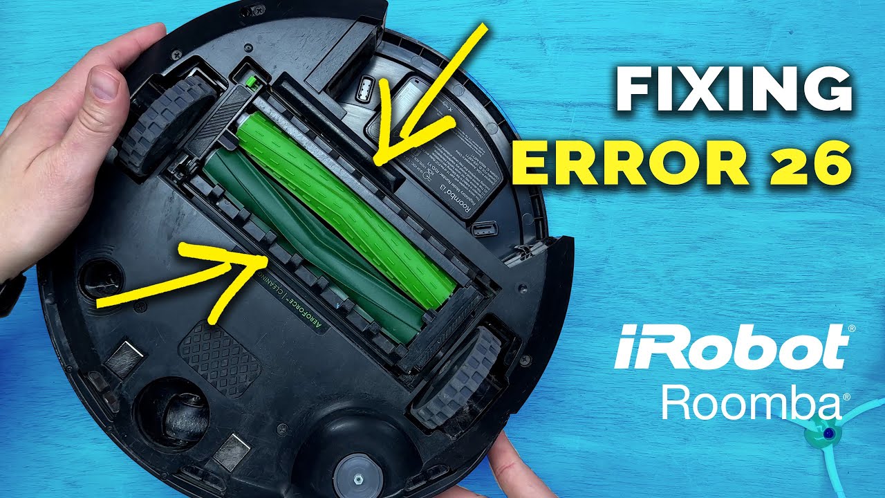 iRobot Roomba Error 26? How to Replace the Cleaning Head Module