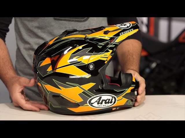 Arai VX Pro 4 Dazzle Helmet Review at RevZilla.com - YouTube