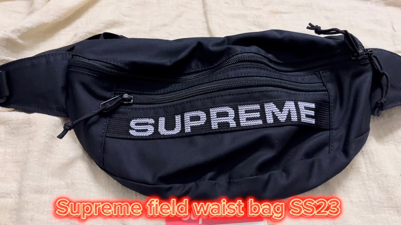 Supreme field waist bag SS23 [review] - YouTube