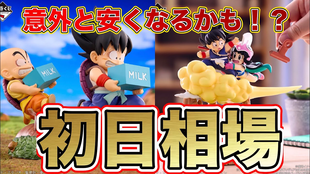 今後の動きについて】初日相場が予想外の動きに！？一番くじ