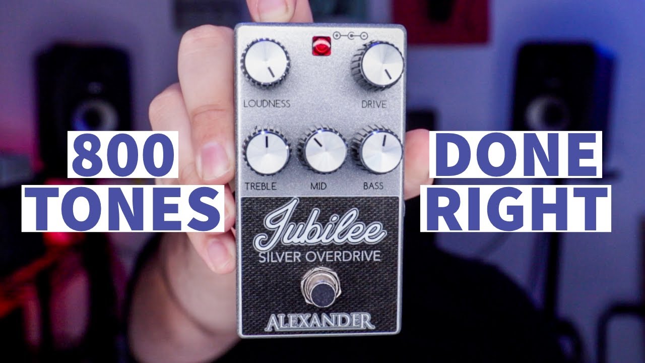 The BEST 800 tones in a pedal! Alexander Jubilee Silver - YouTube