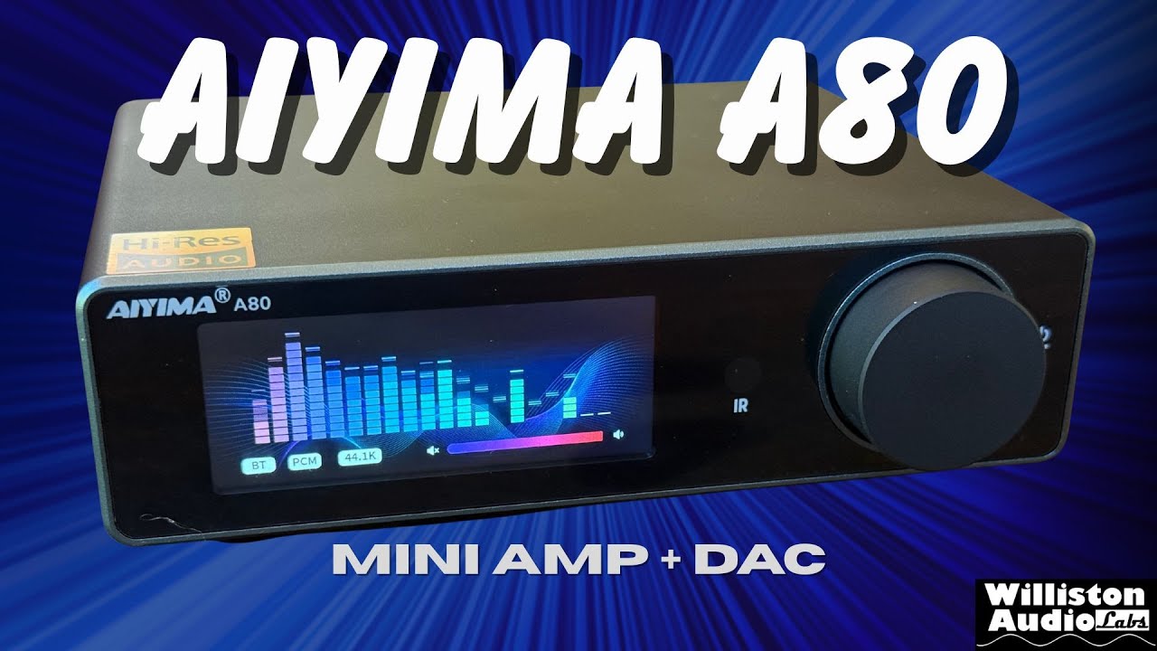 Introducing the new AIYIMA A80 upgrade model - YouTube