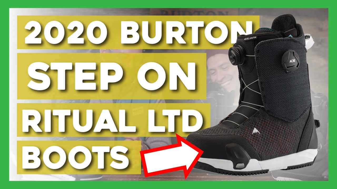 NEW 2020 BURTON STEP ON RITUAL LTD WOMEN'S SNOWBOARD BOOTS