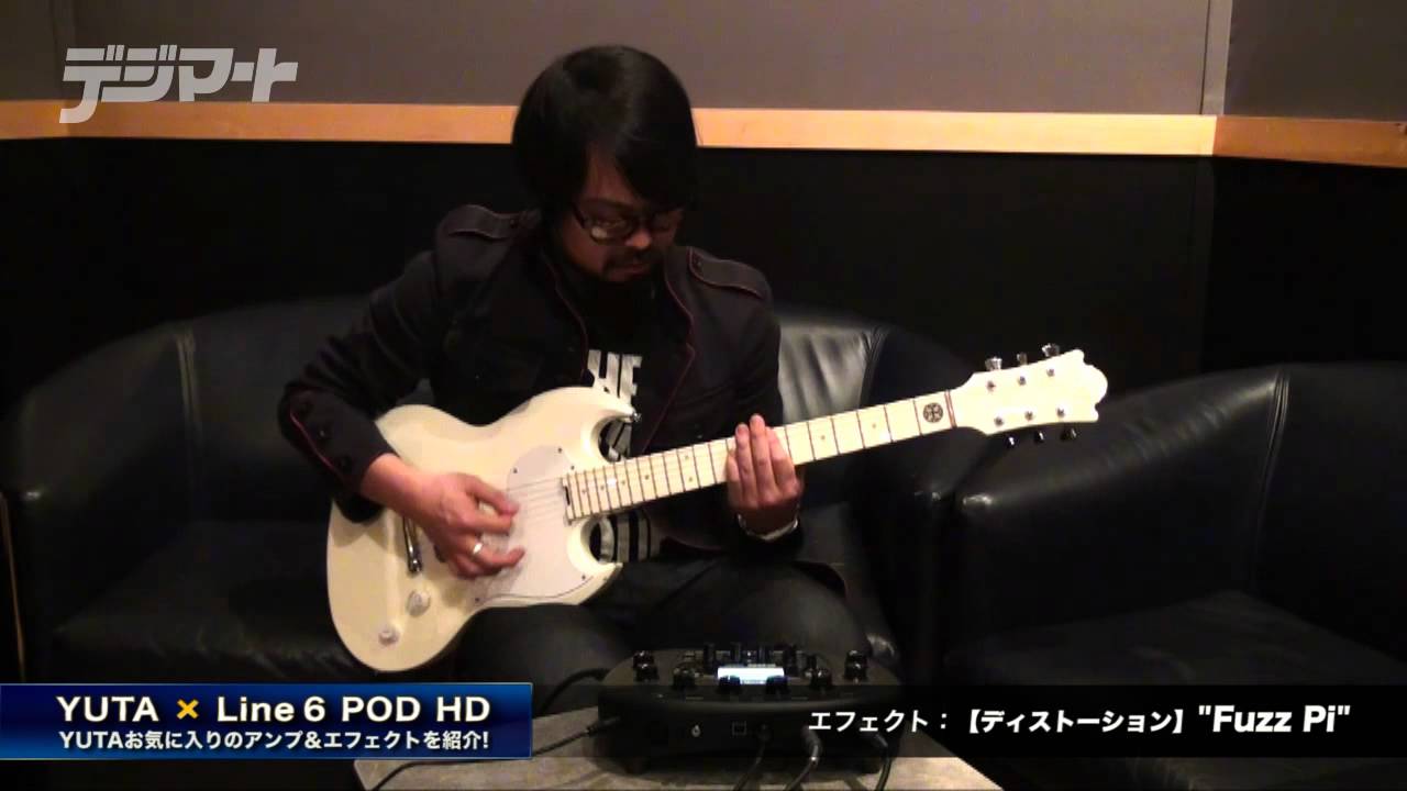YUTA × Line 6 POD HD・デモ演奏：ディストーション - YouTube