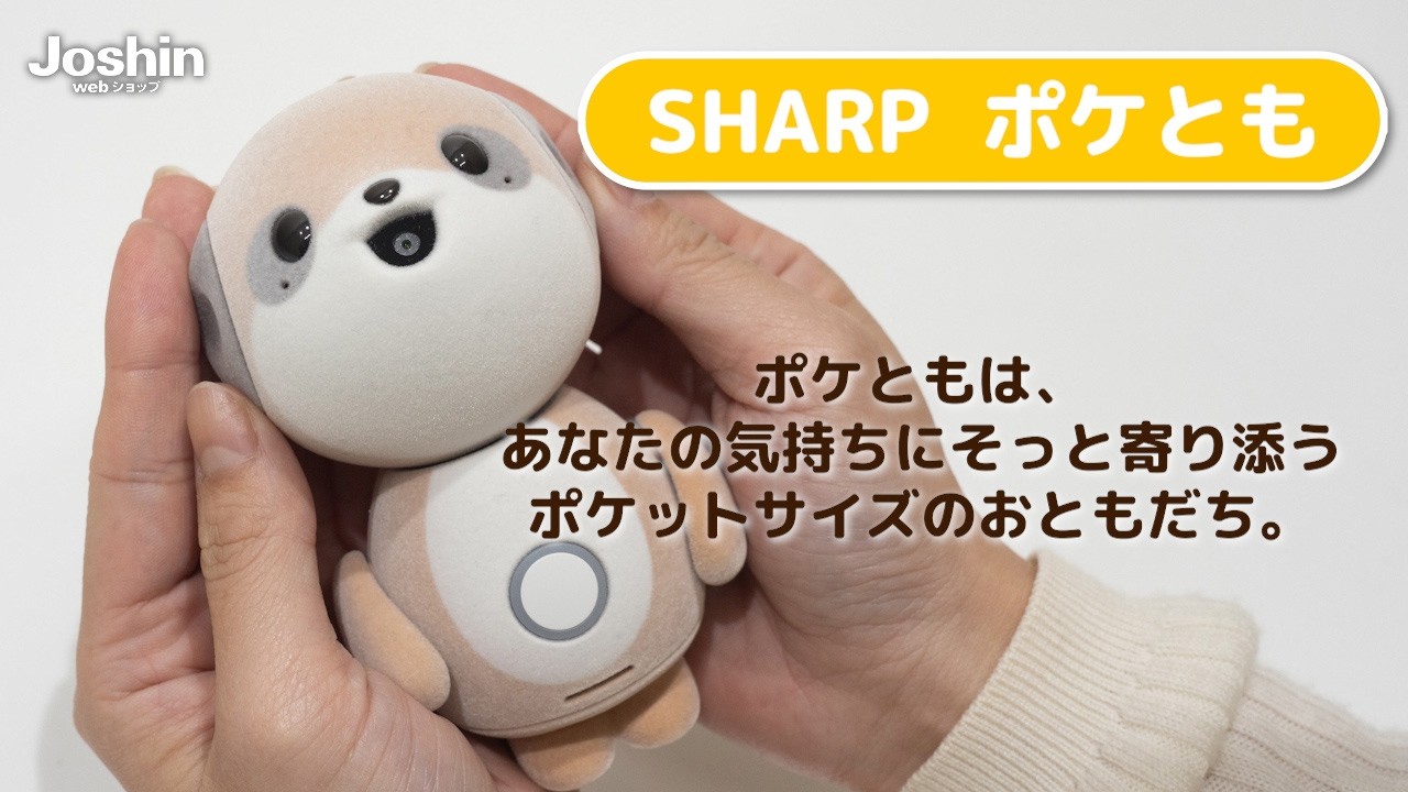 ポケとも SHARP 対話AIキャラクター「ポケとも」誕生｜ニュース